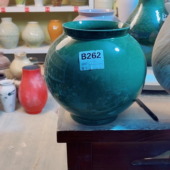 汉***源陶瓷精品高25口13。摆件。262