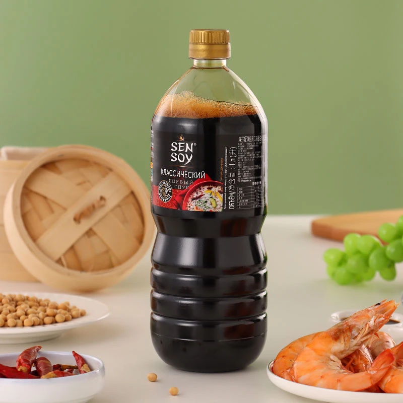 俄罗斯原装进口酱油厨房调味品经典酿造酱油