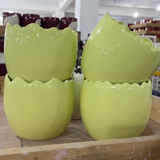 多肉绿植陶瓷花盆9.9包邮，有孔