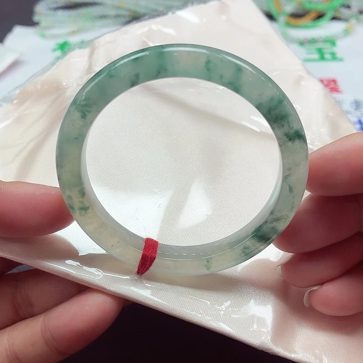 翡翠未镶嵌手镯天然缅甸A货翡翠