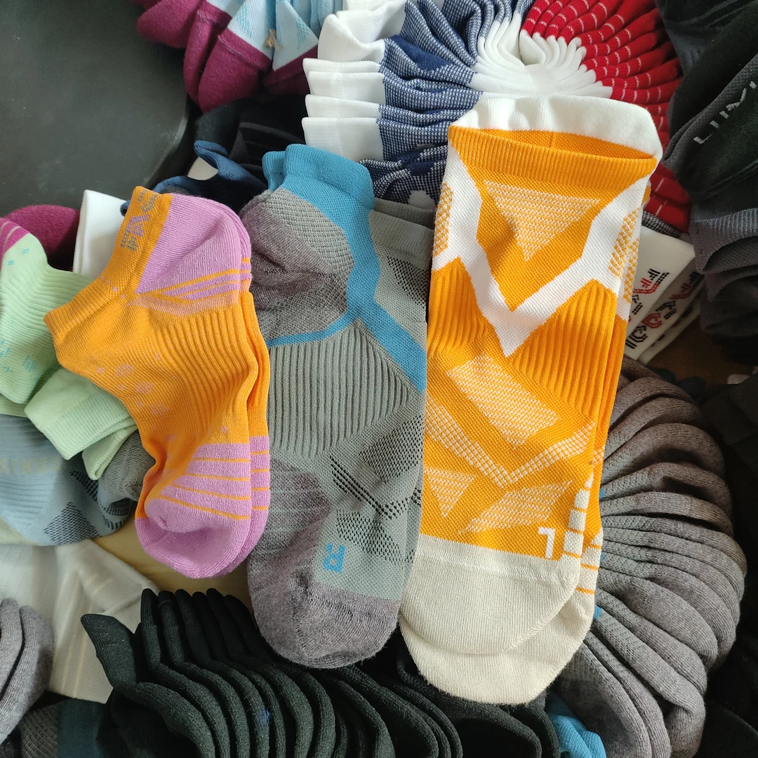 杂乱速干男女船袜专业跑步袜