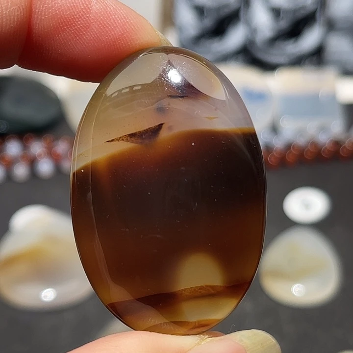 玛瑙/玉髓未镶嵌吊坠(不含链)