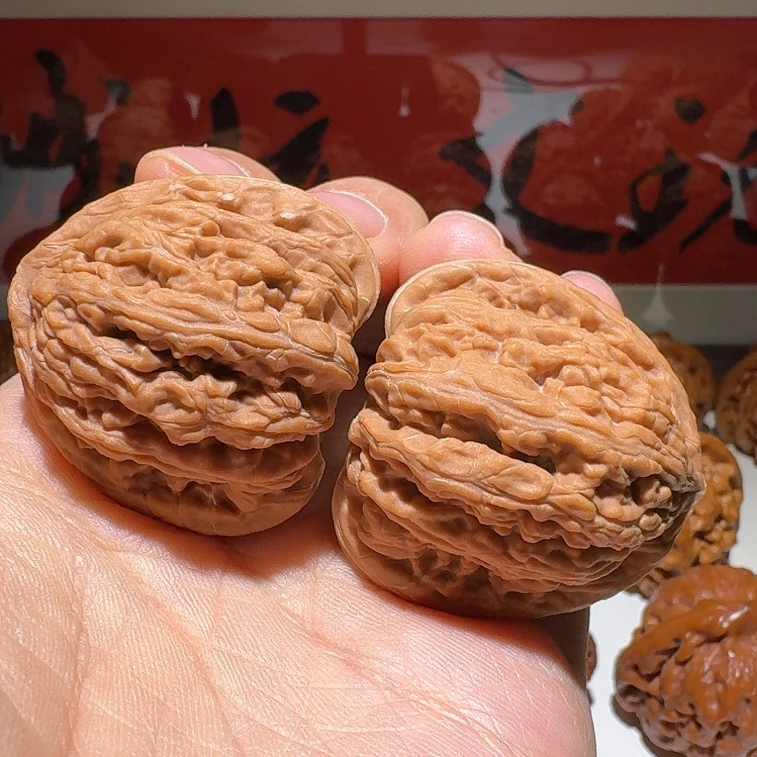 文玩核桃吊坠38全品原桩一代三角密