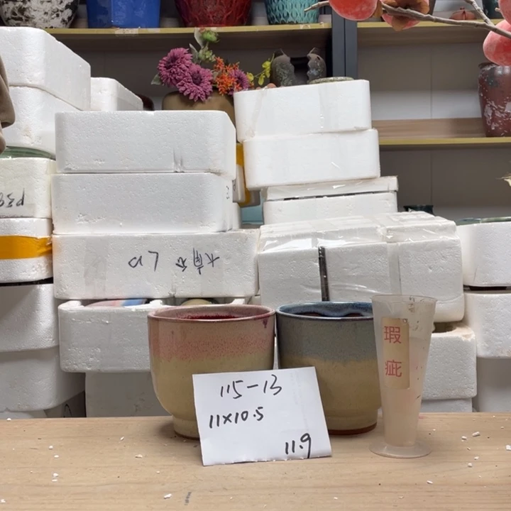 粗陶多肉花盆微瑕13