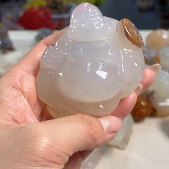 玛瑙/玉髓未镶嵌吊坠(不含链)