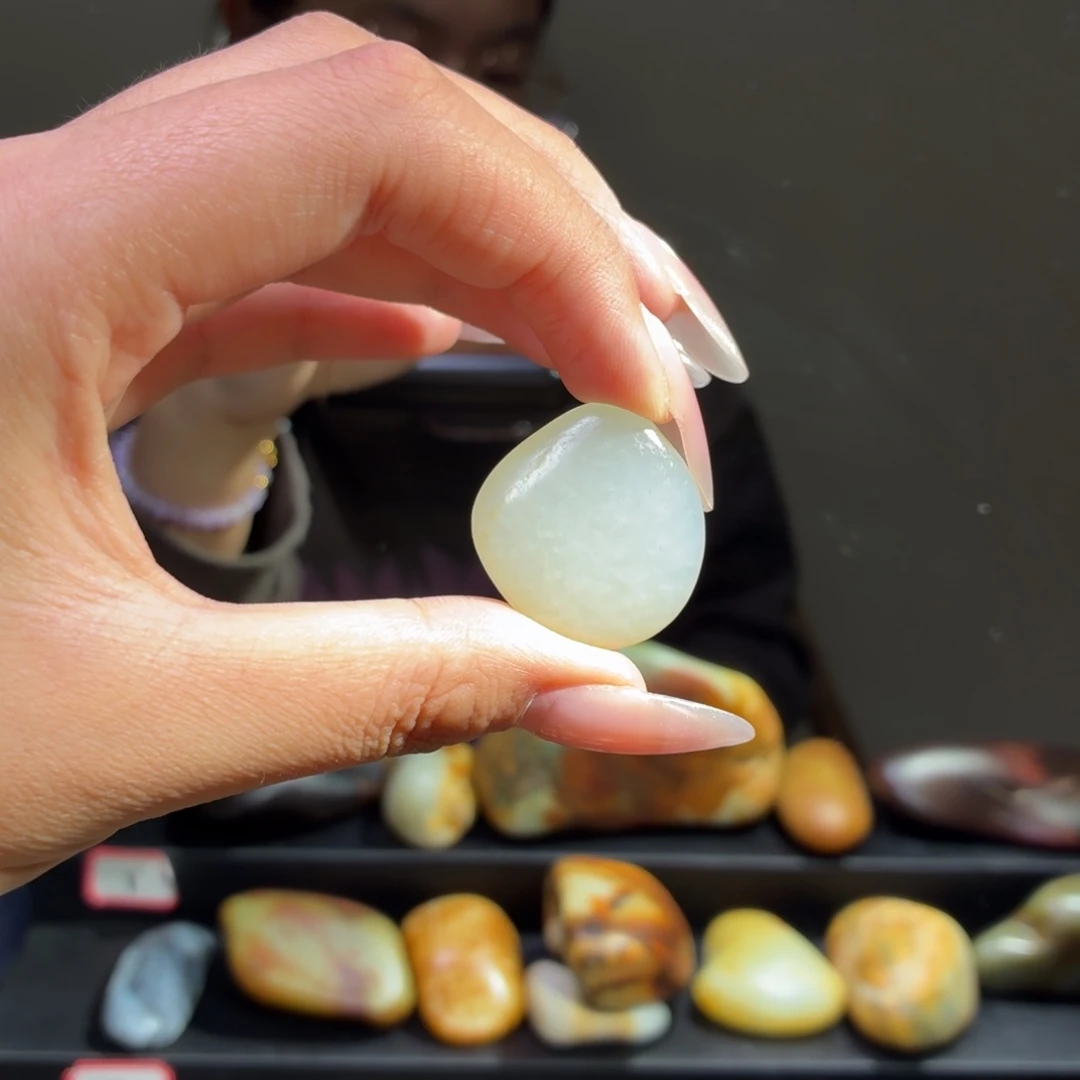 和田玉未镶嵌挂件10.7