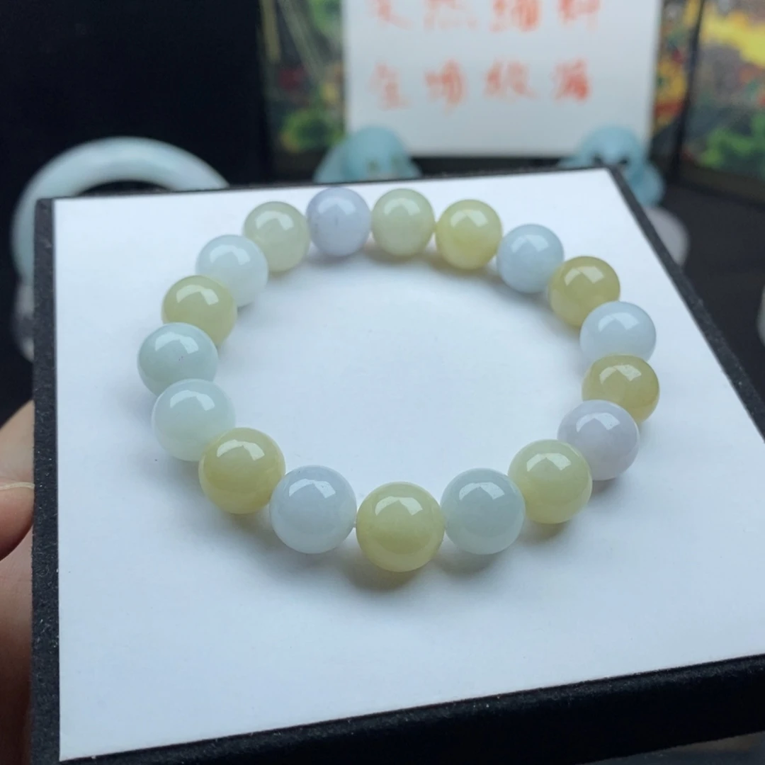 翡翠散珠卡10手串18颗