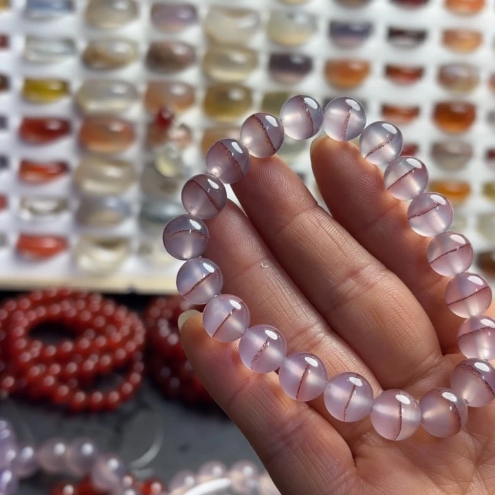 玛瑙/玉髓未镶嵌手链