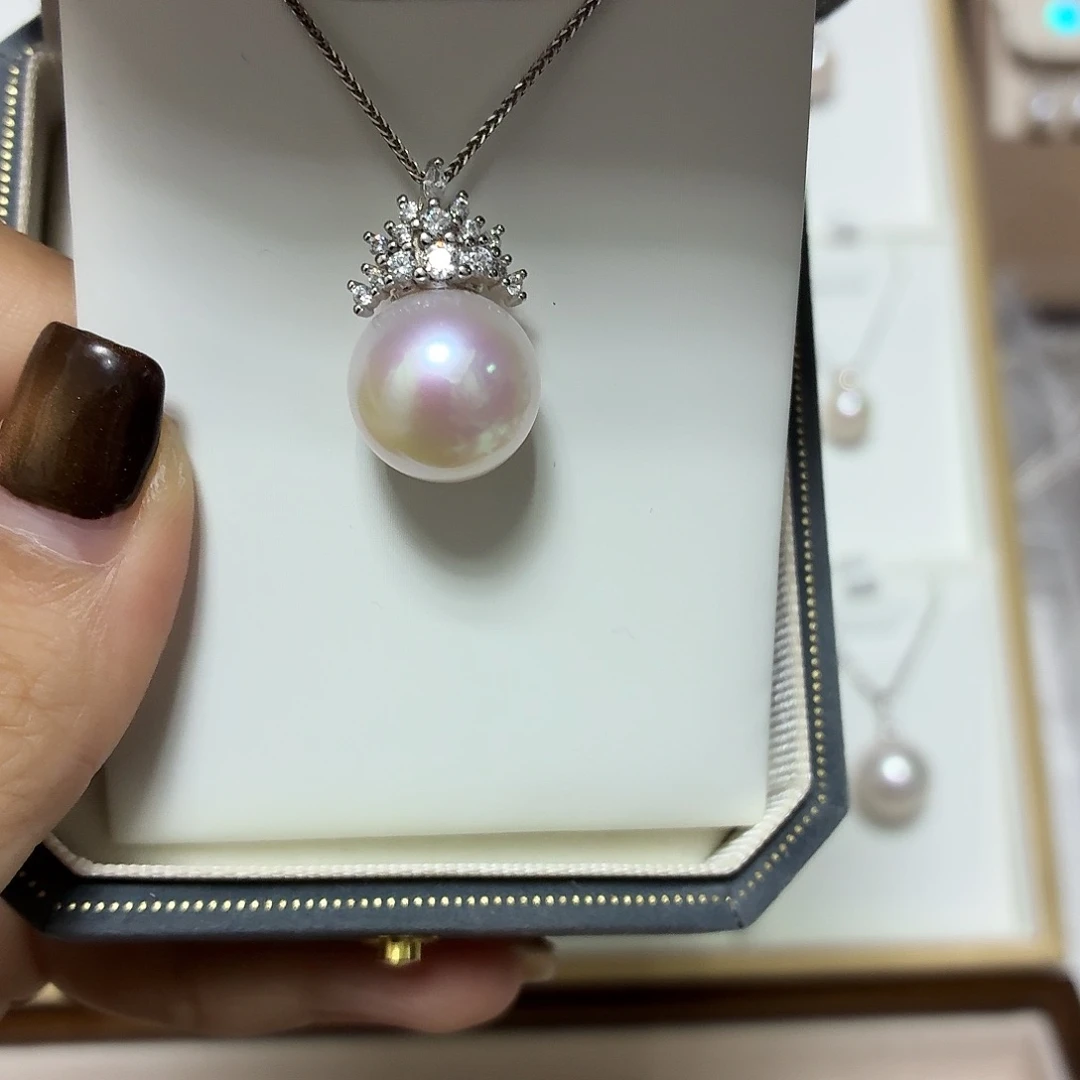 非金属13.7mm极光炫粉婴儿肌冰雪套链