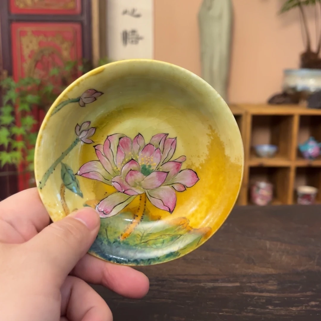 柴烧手工手绘taoc