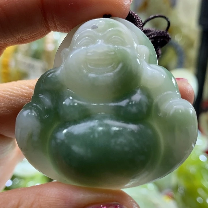 岫玉未镶嵌岫玉吊坠