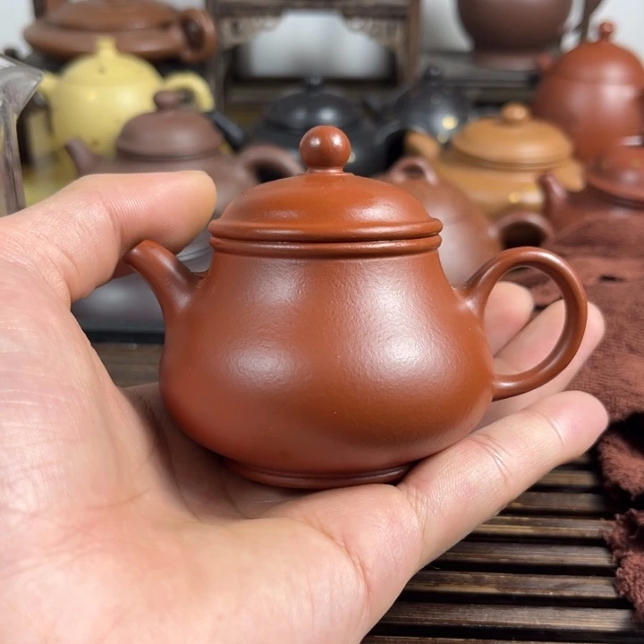 紫砂茶壶原矿紫砂半手工制作