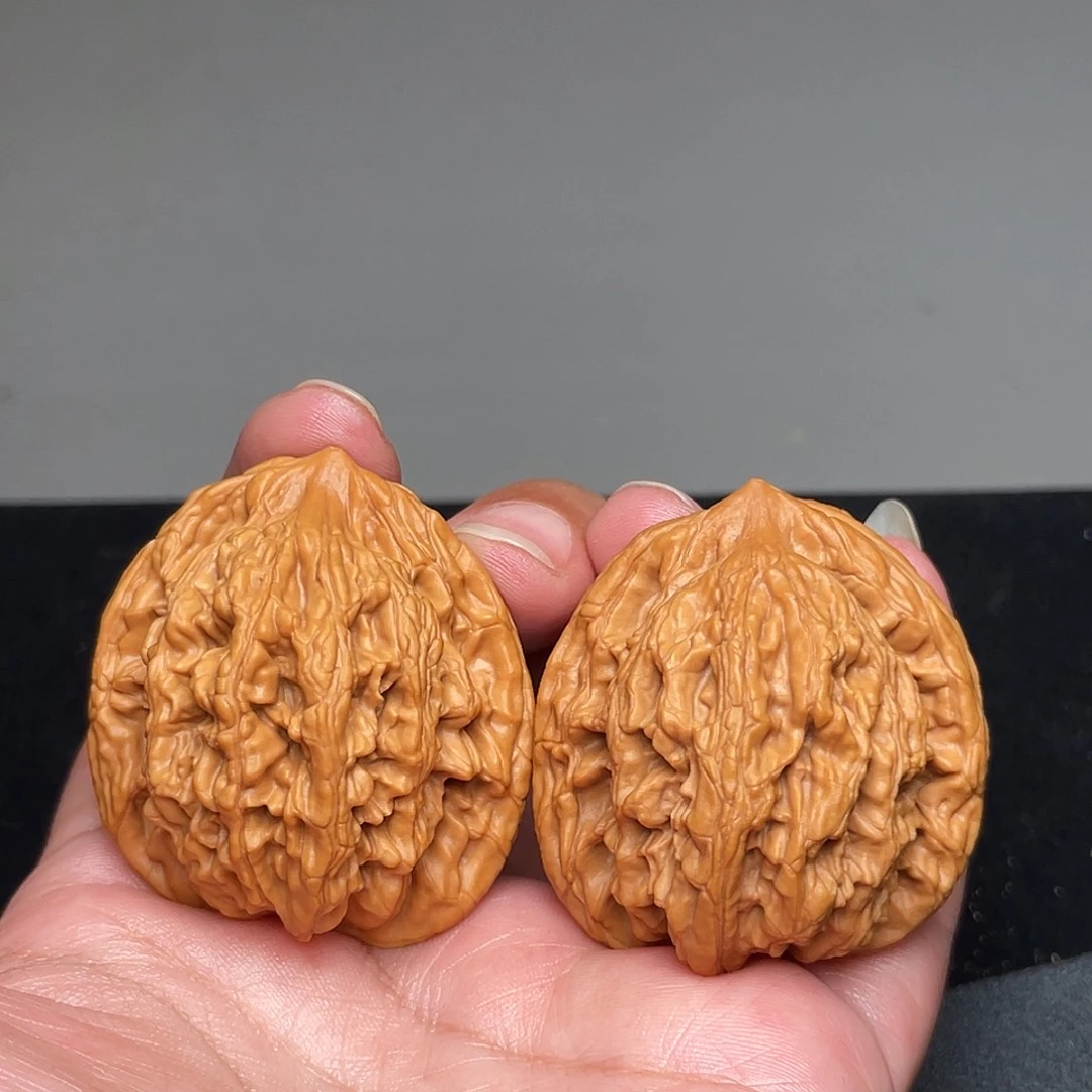 把件猴头核桃39+尺全品狼牙麦穗虎头A365