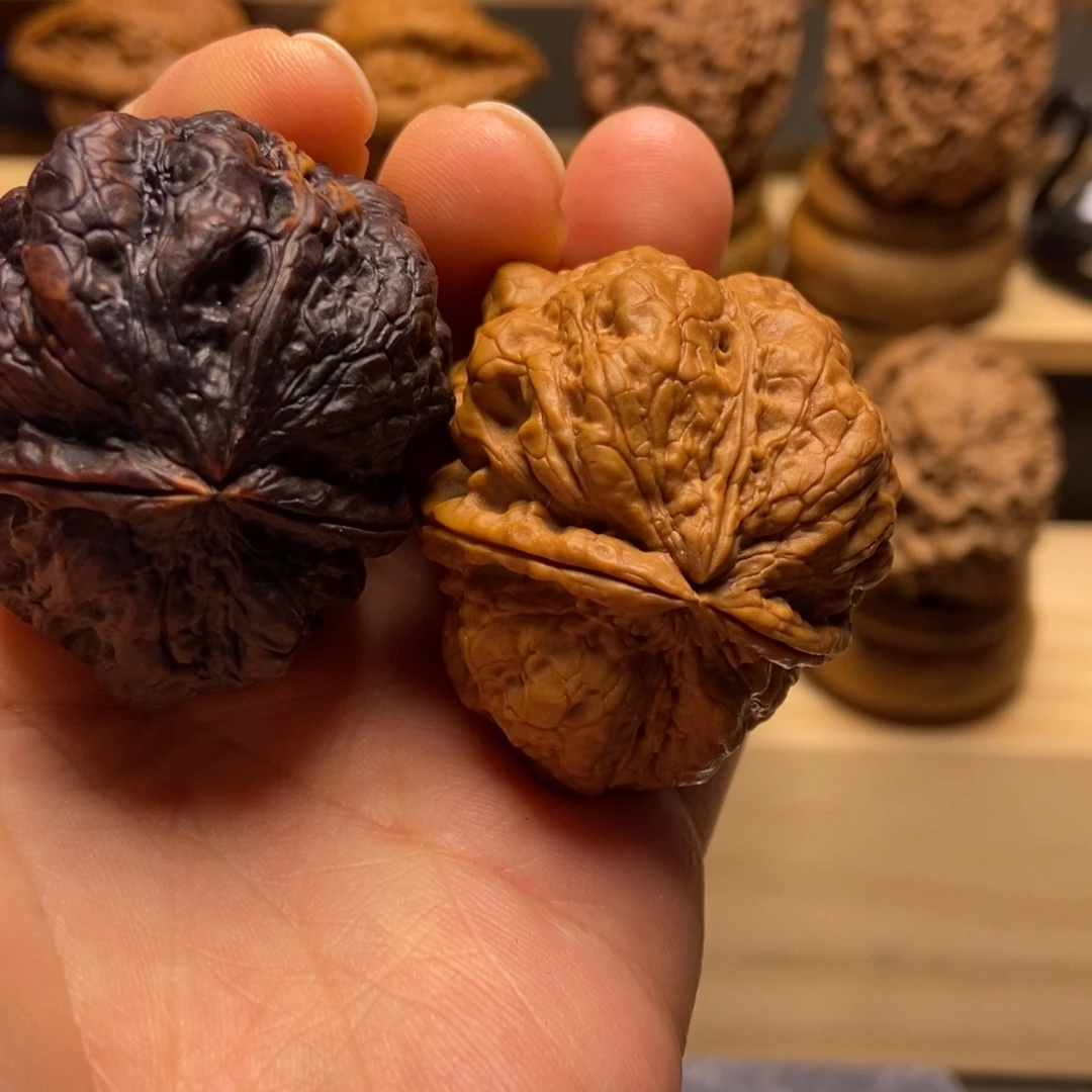 把件文玩核桃九五三棱