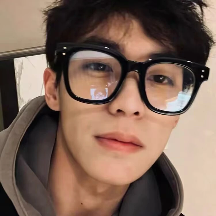 黑框眼镜男款大粗框韩版潮可配度数近视防蓝光眼睛框镜架平光镜女