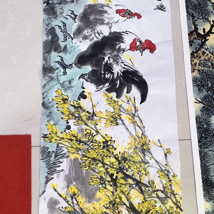 国画张圣敏先生纯手绘作品