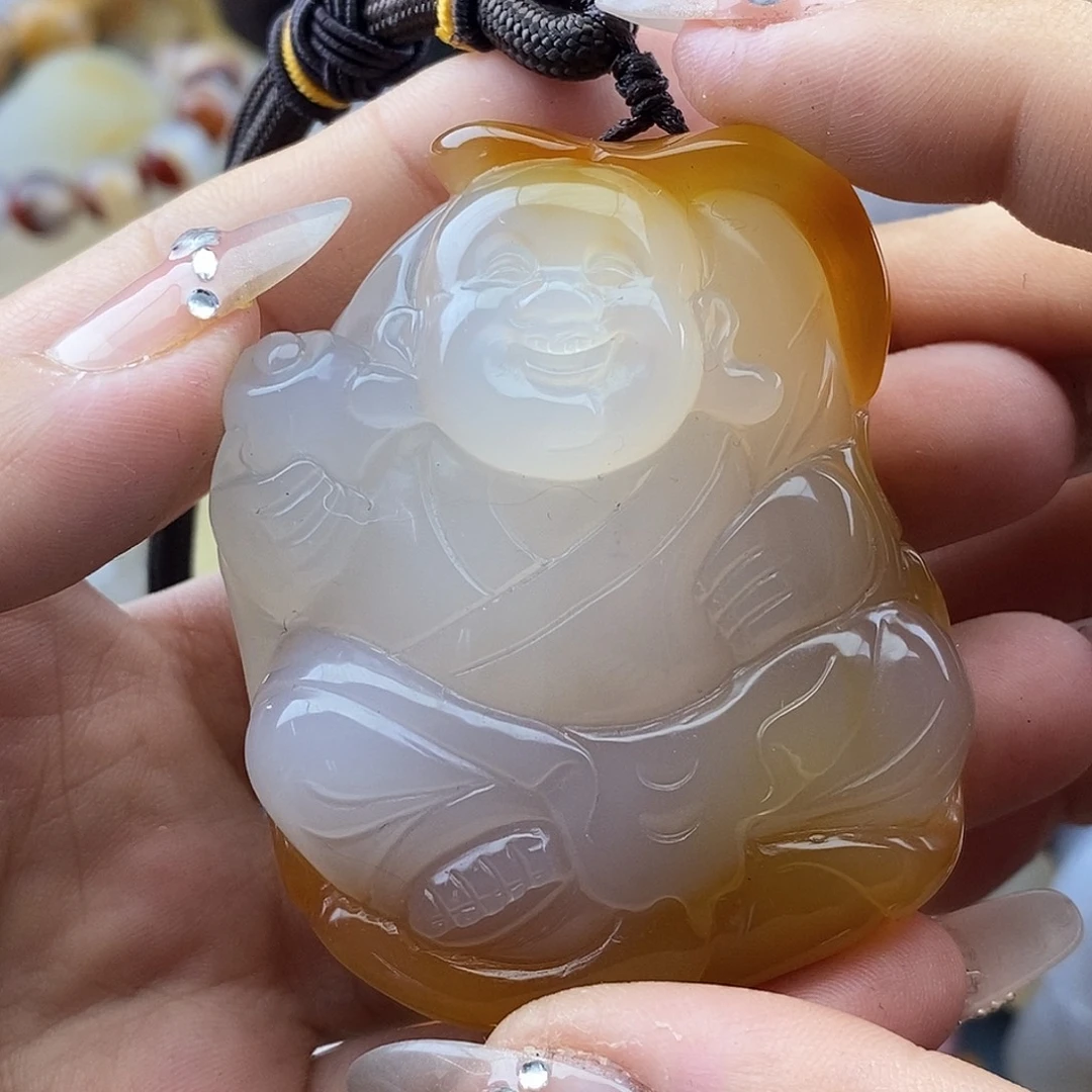 玛瑙/玉髓未镶嵌颈饰玛瑙