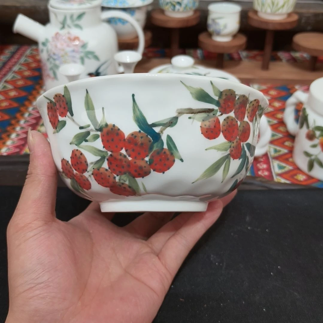 摆件景德镇手工手绘高温瓷器