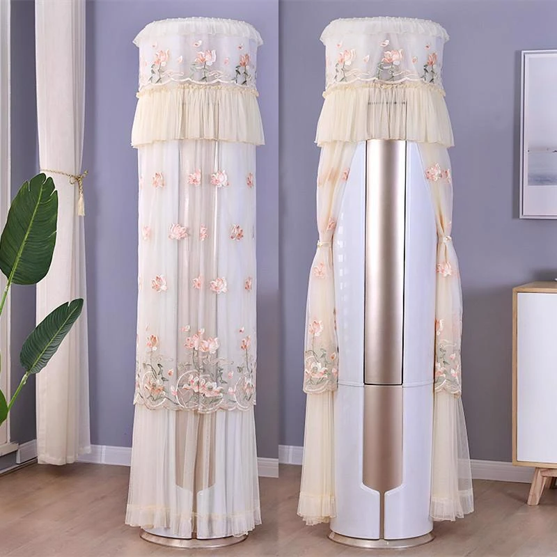 圆柜机罩现代空调罩防尘罩美的海尔格力奥克斯立式开机不取新款