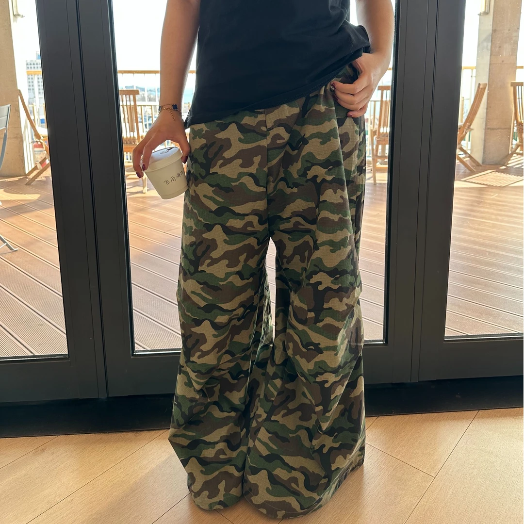 小美狗.工装迷彩裤