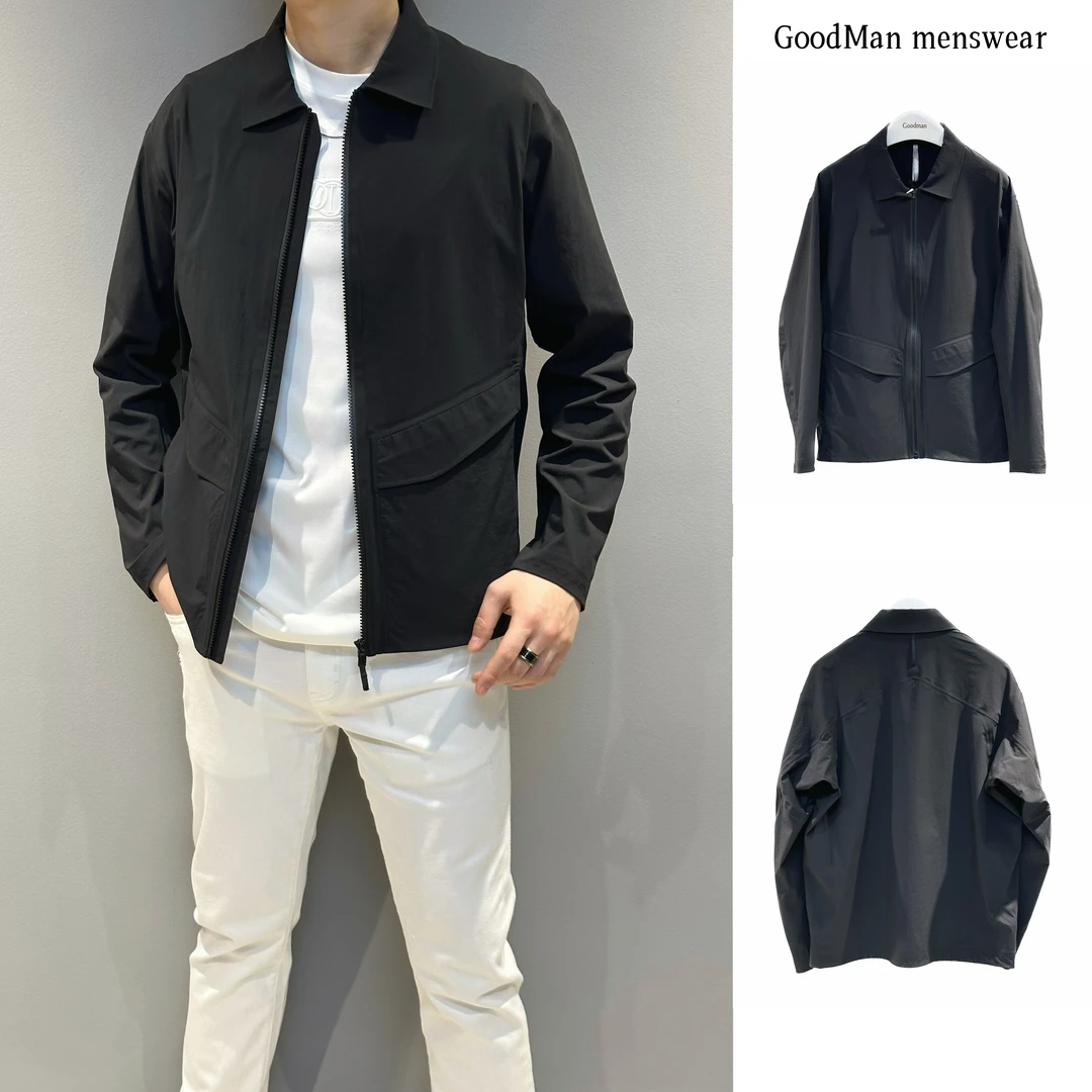 725 好男人精选/25春季新款男士商务翻领户外原版面料休闲夹克