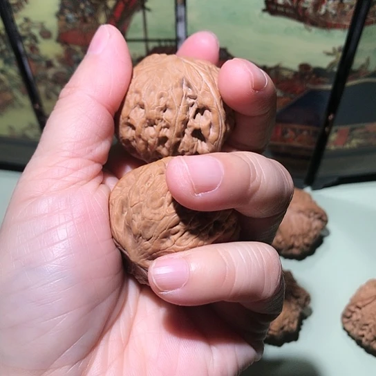 把件文玩核桃全品无修精品铁锤