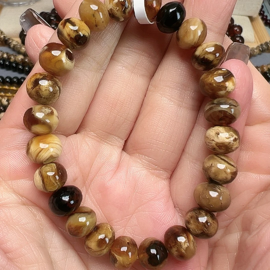 琥珀未镶嵌裸石抚顺琥珀10433九