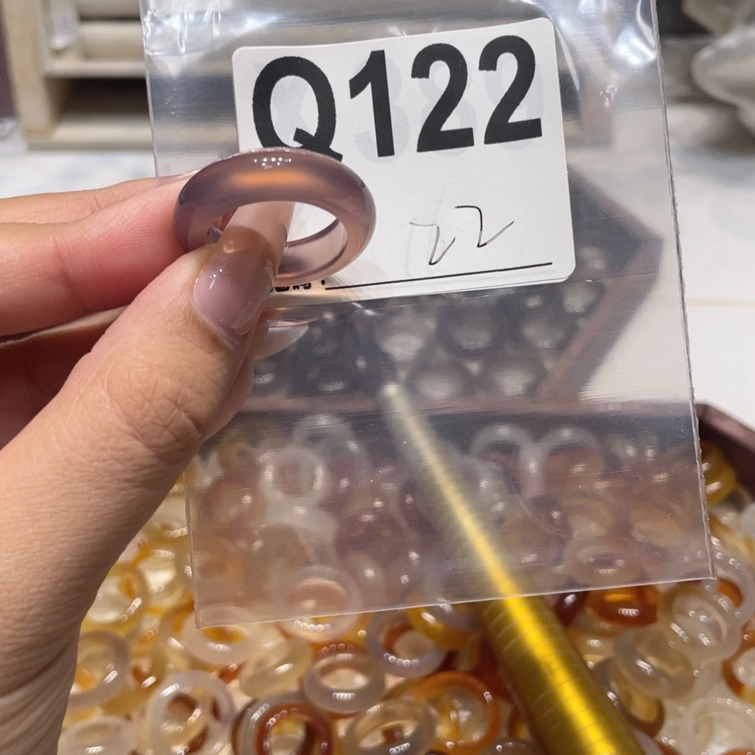 玛瑙/玉髓未镶嵌戒指122