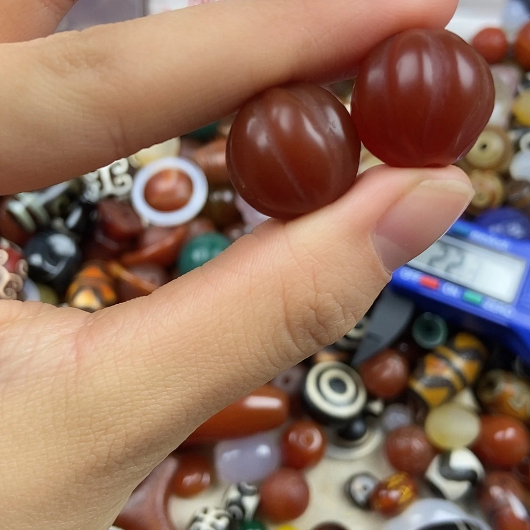 玛瑙/玉髓未镶嵌玛瑙配珠玛瑙散珠