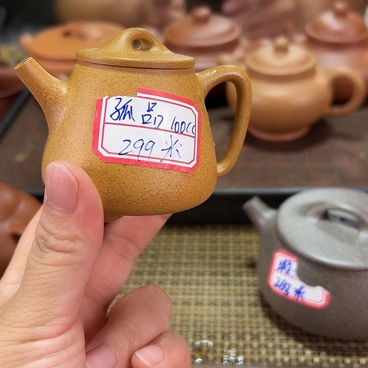 傅***傅茶壶紫砂孤品浮力100