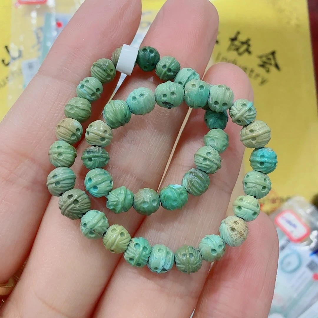 未镶嵌绿松石珠宝奇石