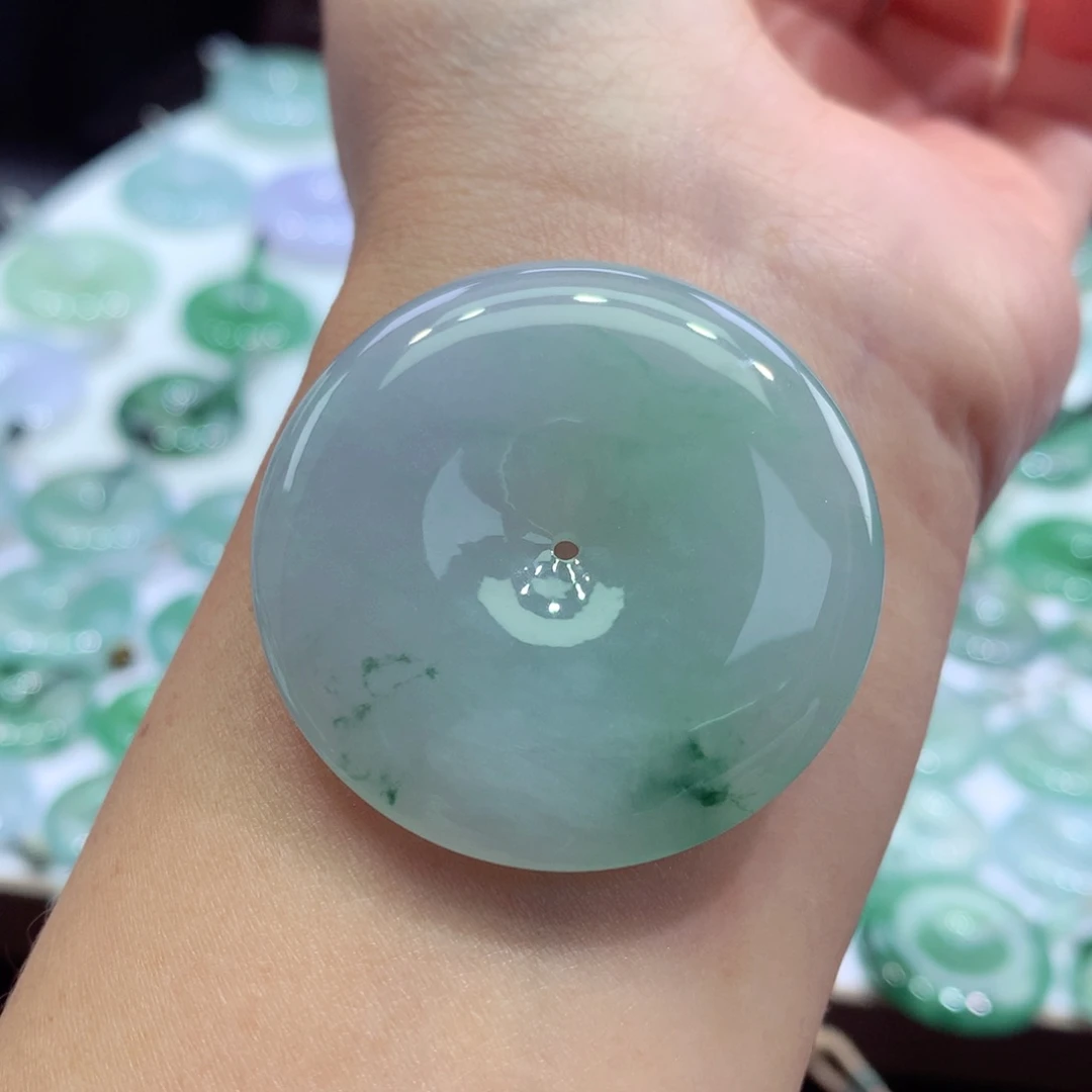 颈饰未镶嵌翡翠10尺寸39.4*6.7