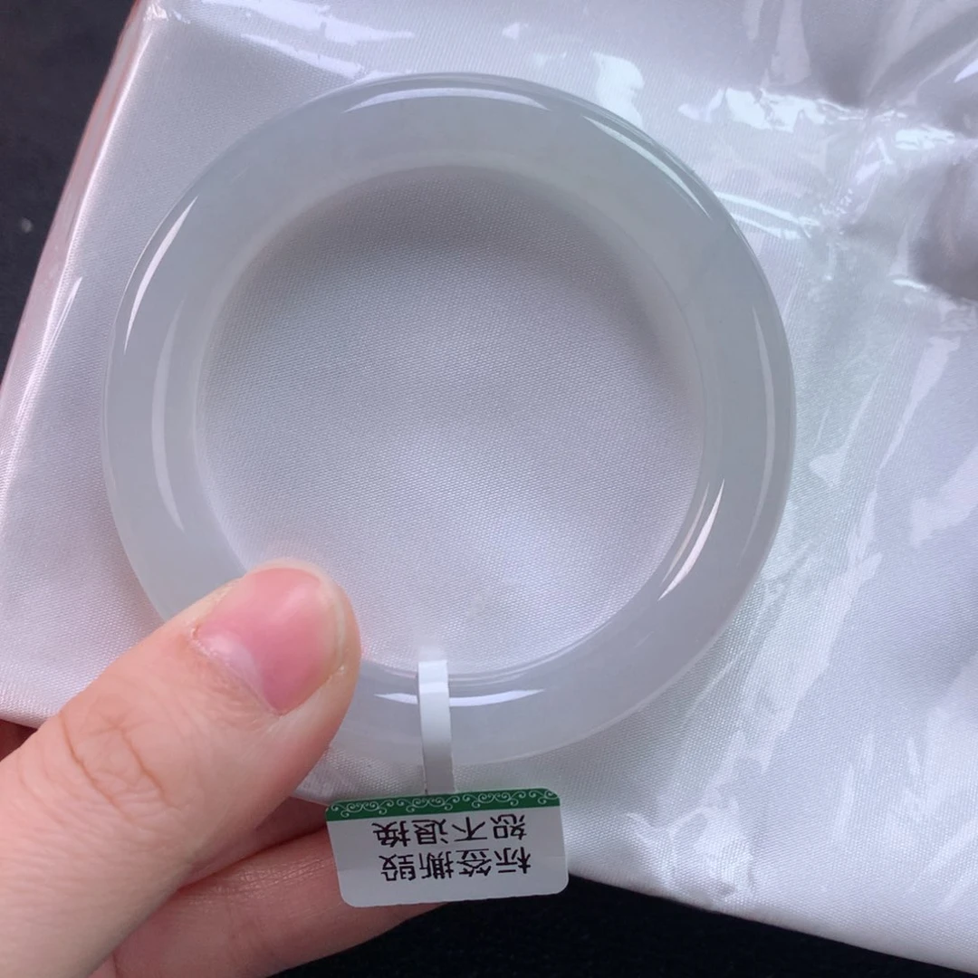 未镶嵌手镯翡翠缅甸天然翡翠手镯53