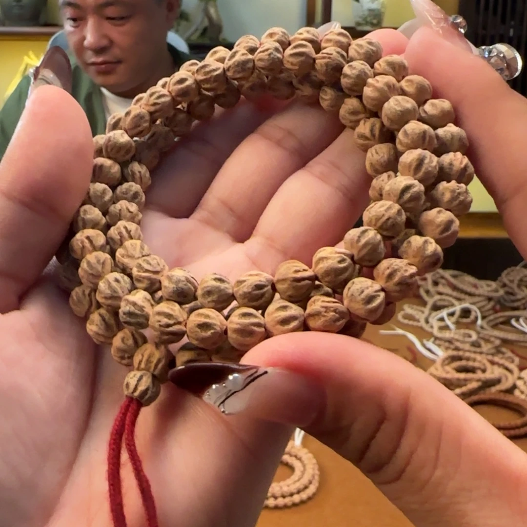 柏香籽/百香籽手串原桩莲花6➕