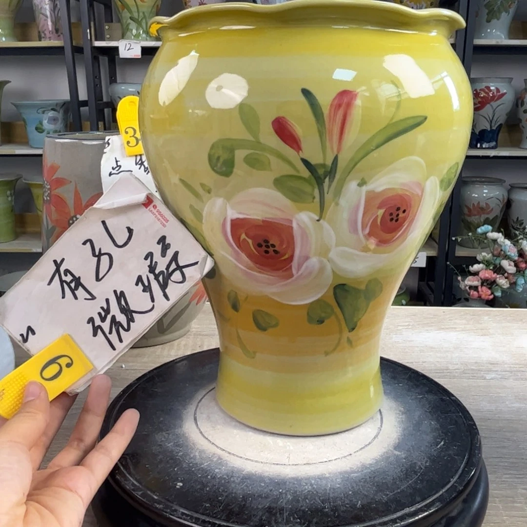 罐1tc景德镇陶瓷花盆