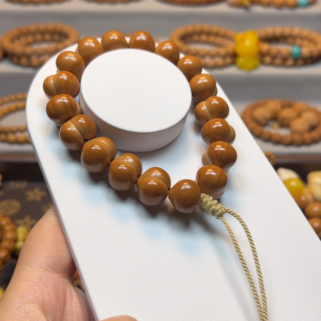 @***L猴头核桃手串16.5精品屁桃福利