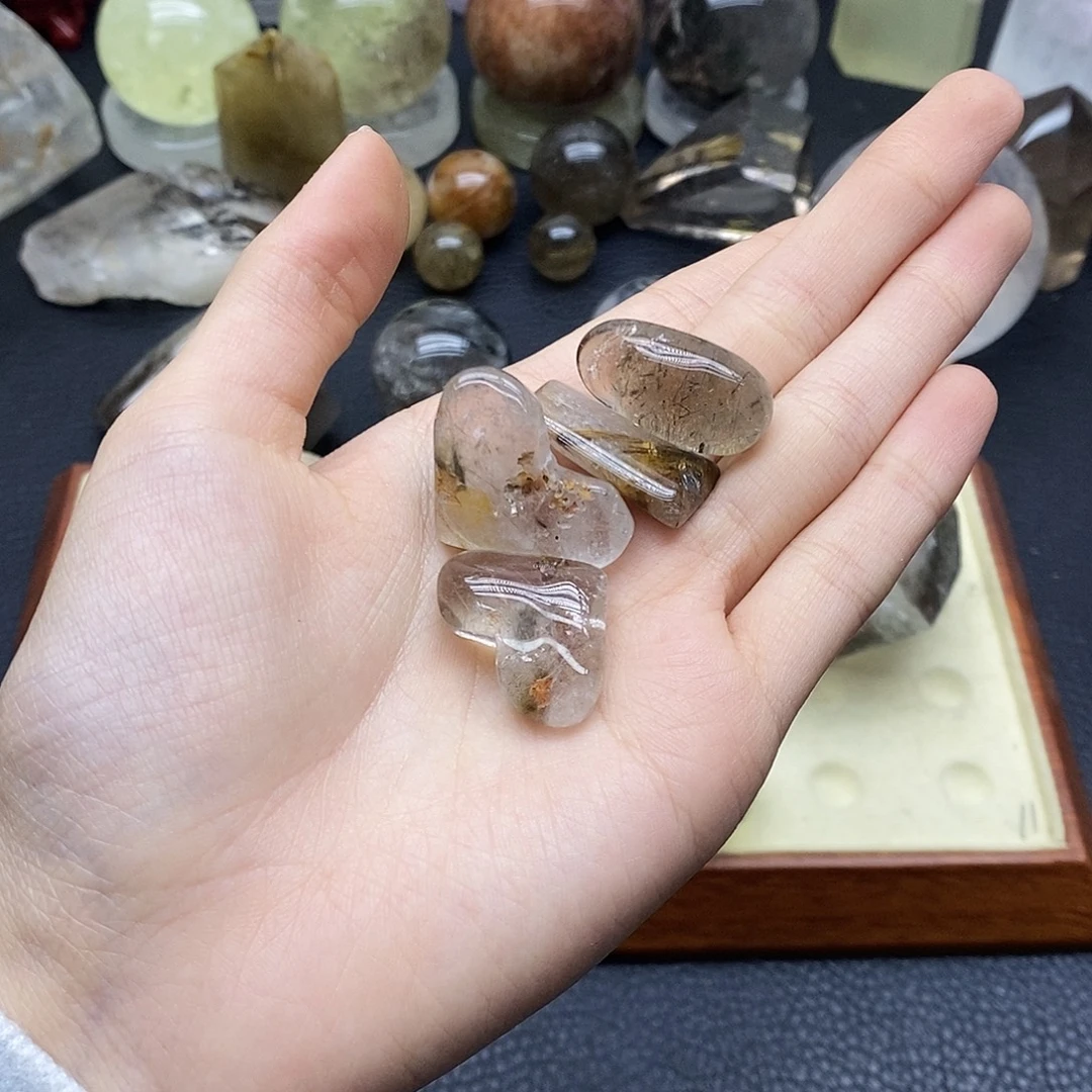 未镶嵌水晶珠宝半成品208水晶石