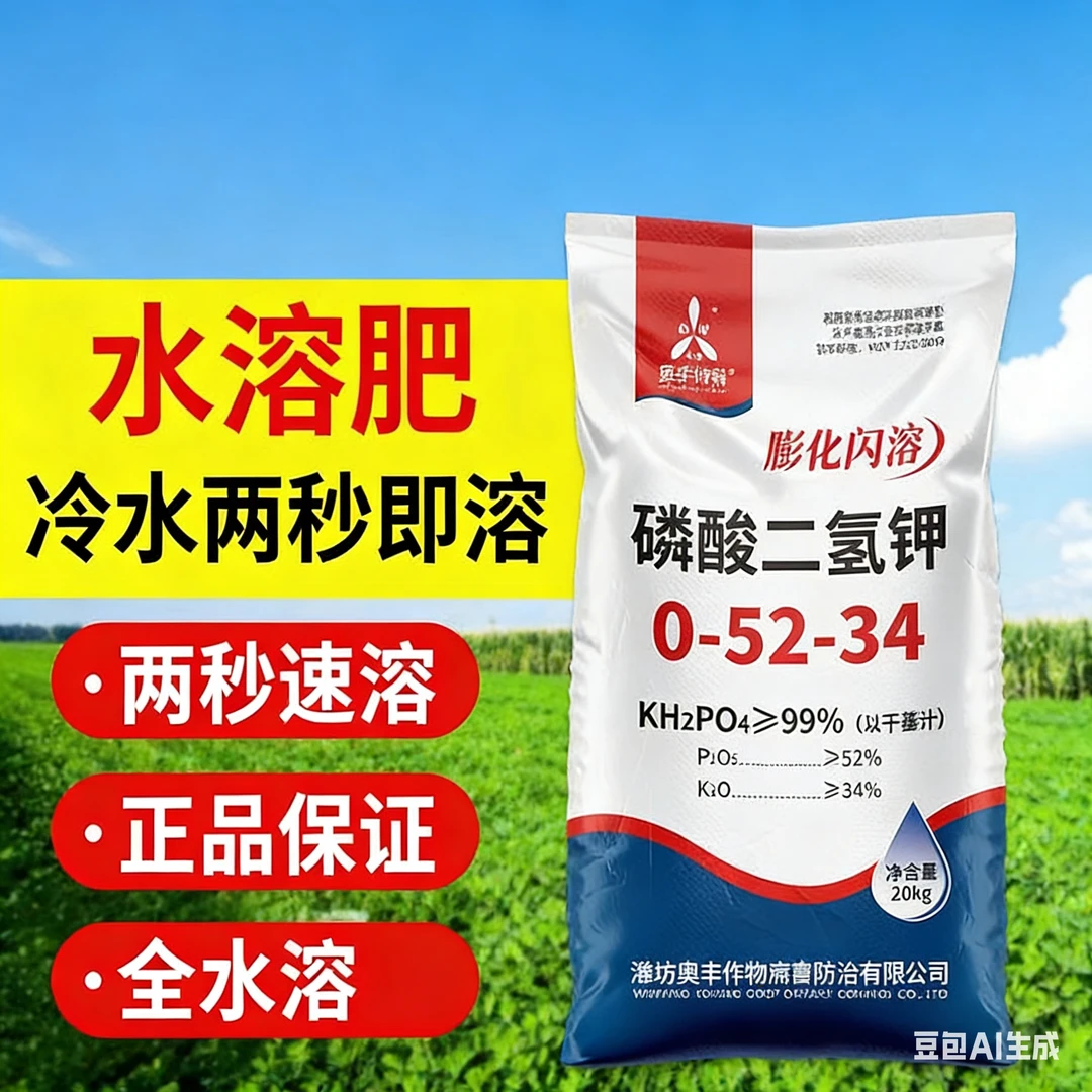 膨化闪溶磷酸二氢钾100g