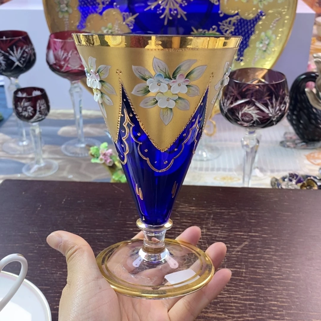 瓷器欧瓷咖啡杯水晶杯