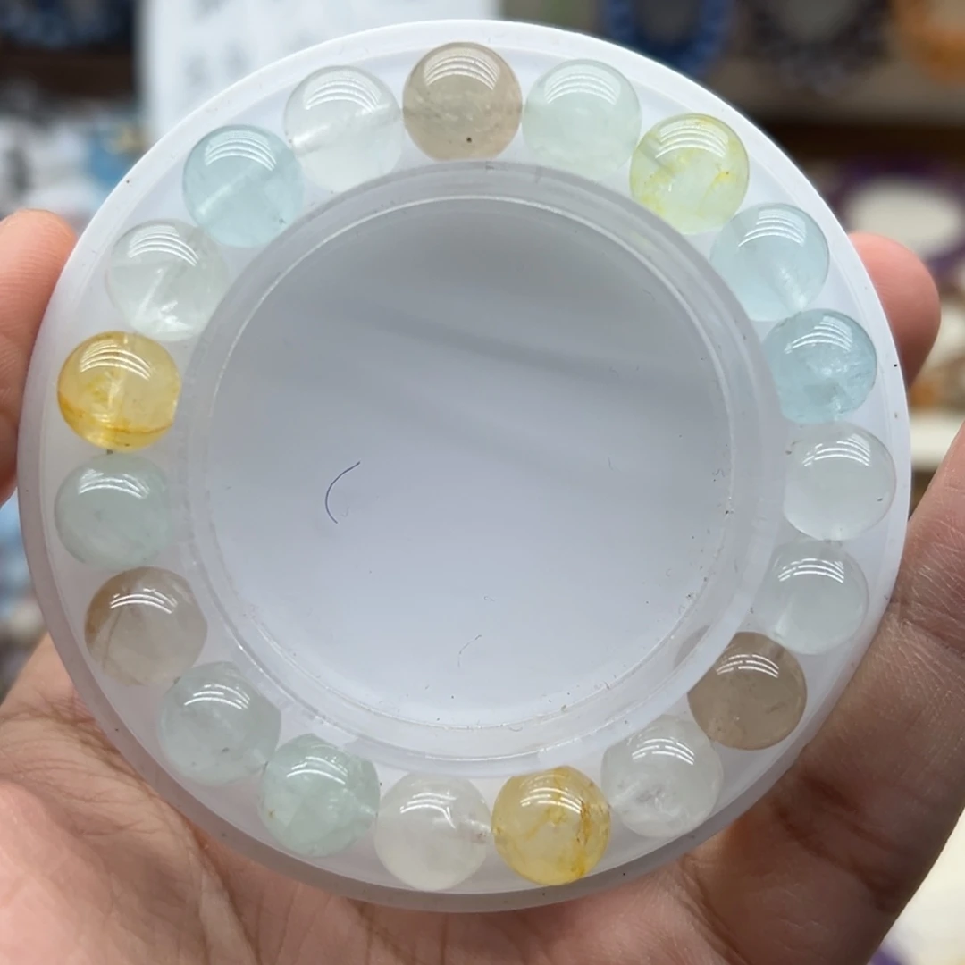 手链水晶未镶嵌10咪彩托帕