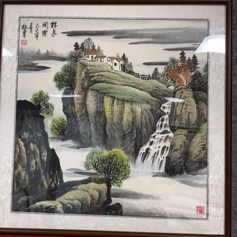 【闪购商品】国画手绘国画带框