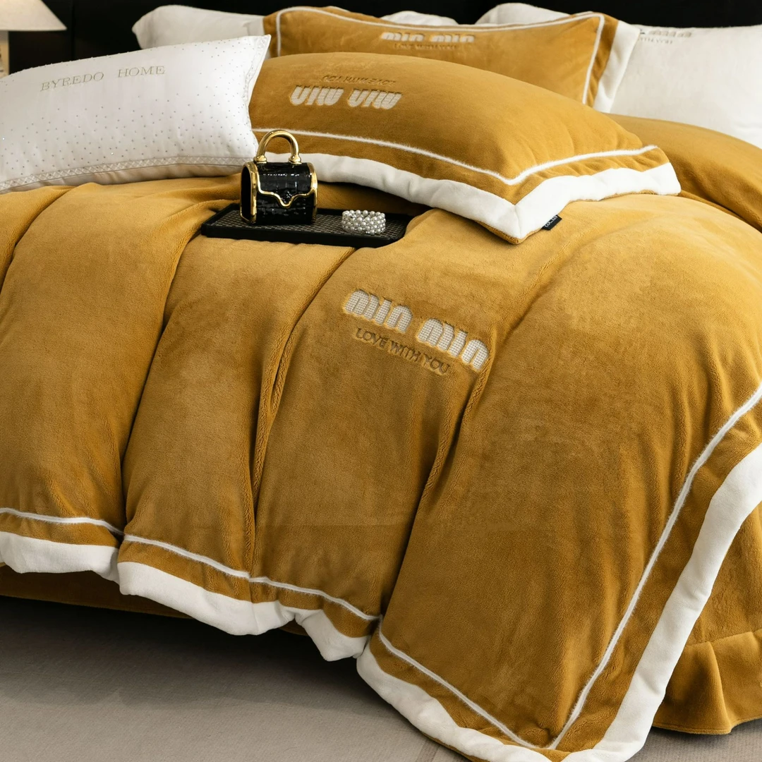 【梦雪】线下实体款超保暖轻奢婴幼儿级云端立暖绒四件套XR11-13斤