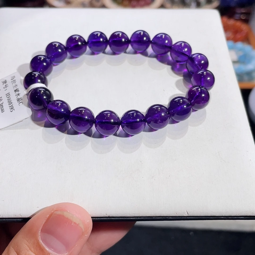 水晶手链未镶嵌乌拉圭紫水10.3mm