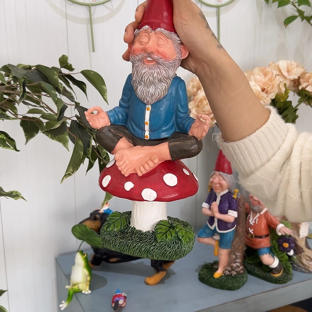 花园摆件红红火火