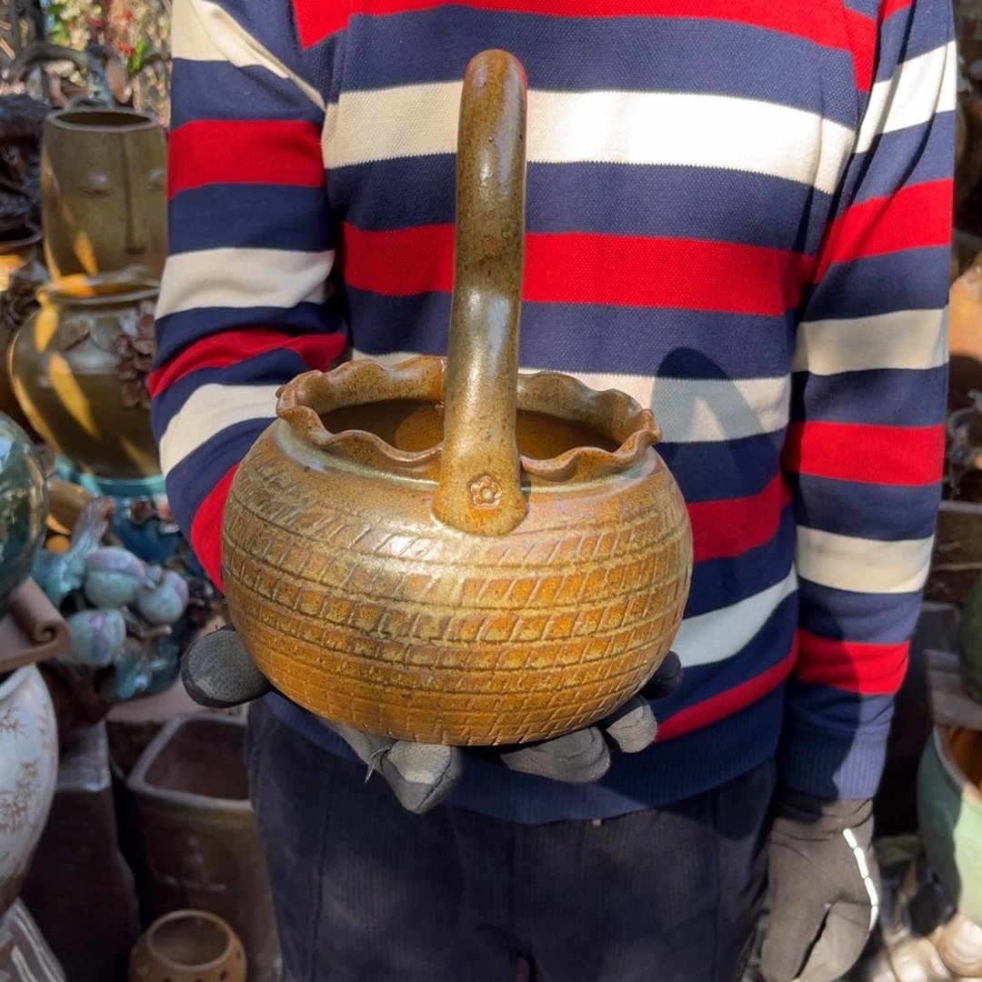 红陶高10口14无孔