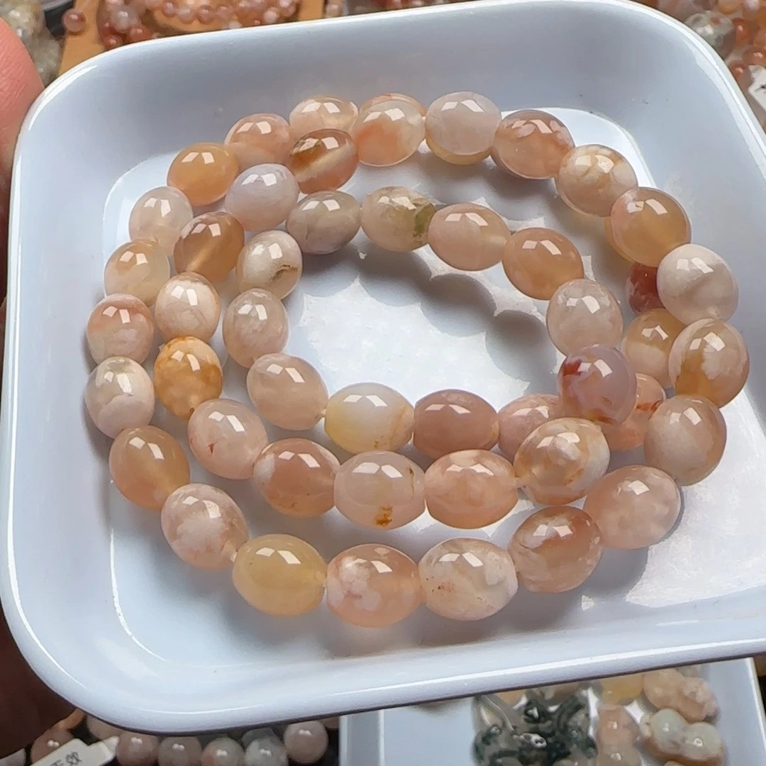 未镶嵌玛瑙/玉髓珠宝半成品