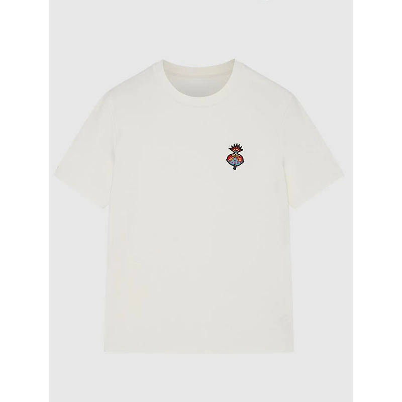 原单非市面货！”福寿三多重磅刺绣“直身T恤C635