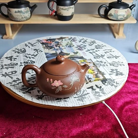 建水紫陶全品茶壶122号
