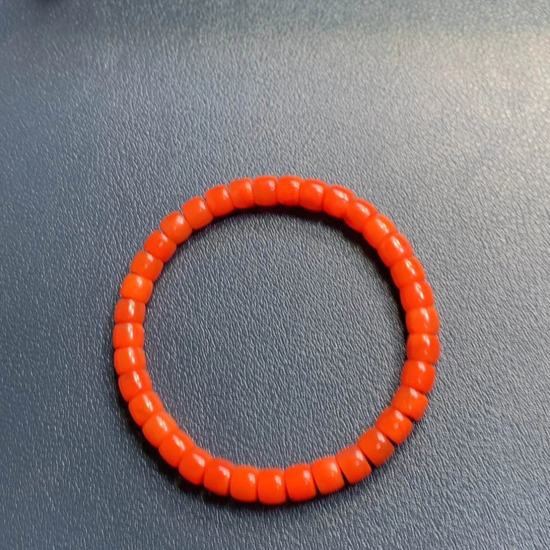 南红玛瑙手串未镶嵌T***_
