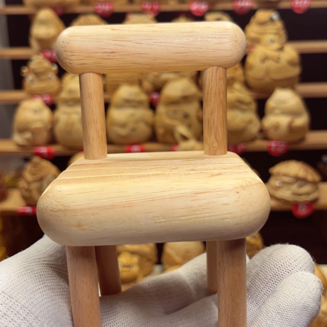 竹你*竹根雕椅子手把件